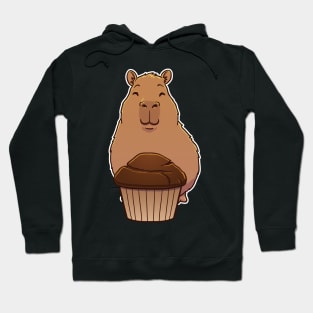 Capybara Chocolate Muffin Hoodie